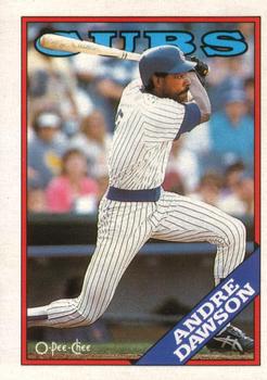 1988 O-Pee-Chee Baseball Cards 247     Andre Dawson
